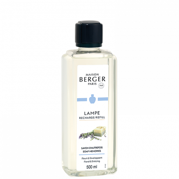 Maison Berger Paris Lampe Recharge Savon d'Autrefois 500ml 16.9 fl.Oz