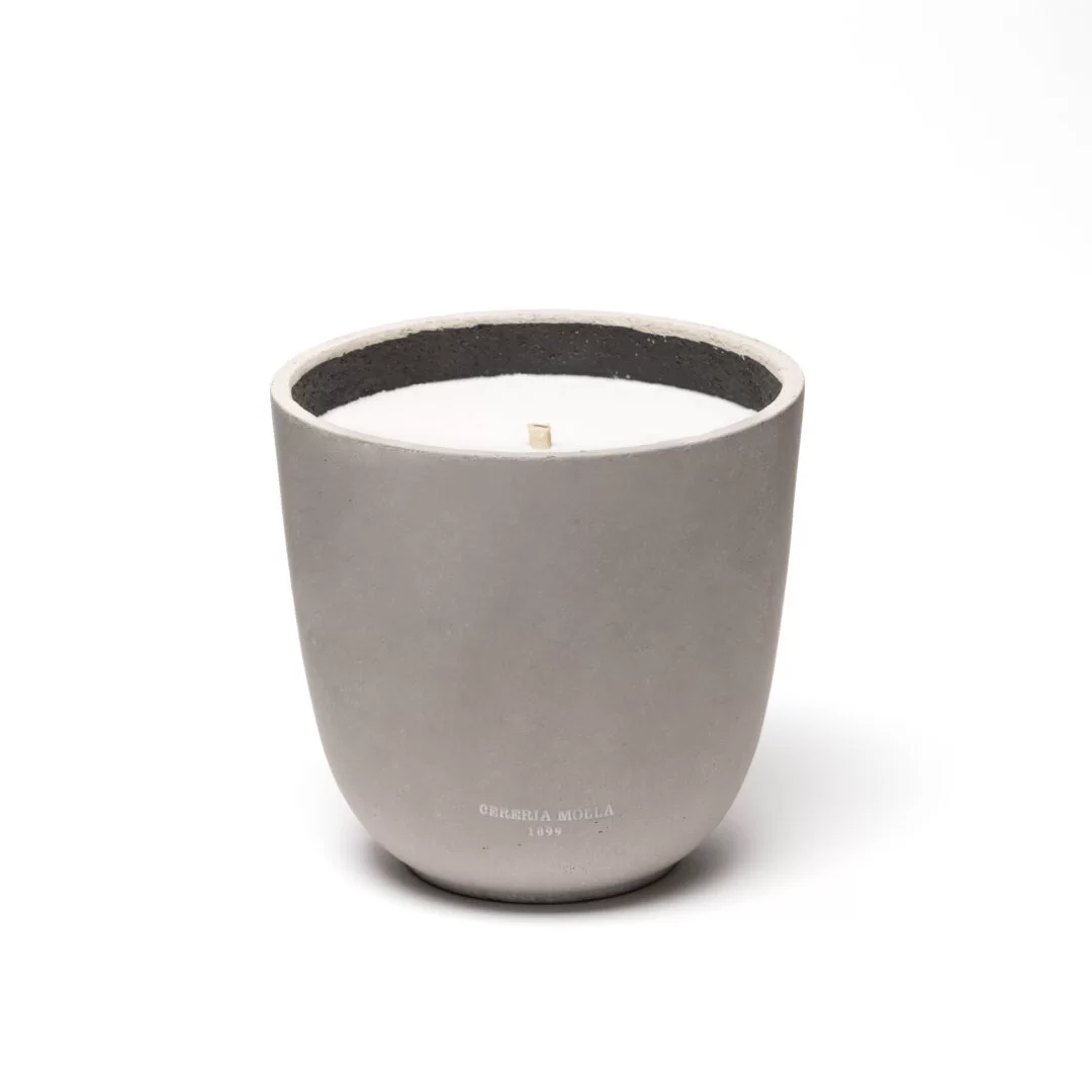 Cereria Molla Vela Exterior Citronella & Mint Vaso Rustico Grande