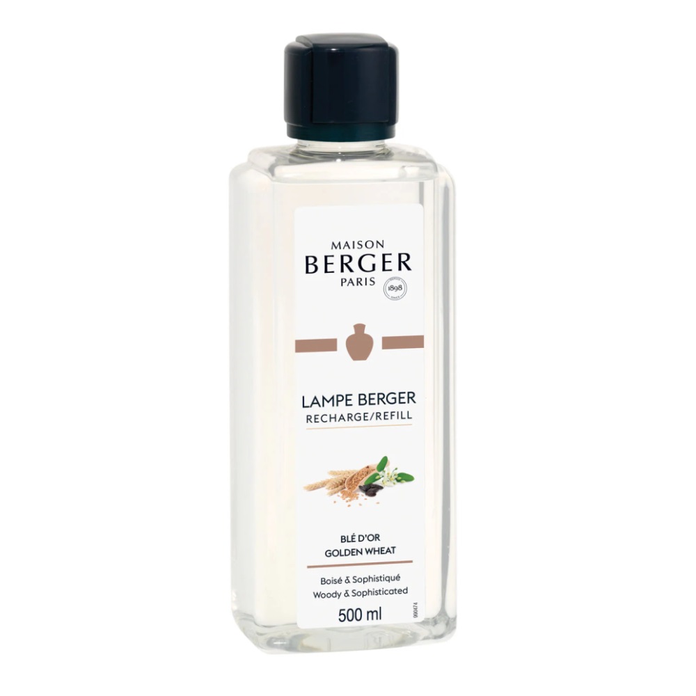 Maison Berger Paris Lampe Recharge Golden Wheat 500ml 16.9 fl.Oz
