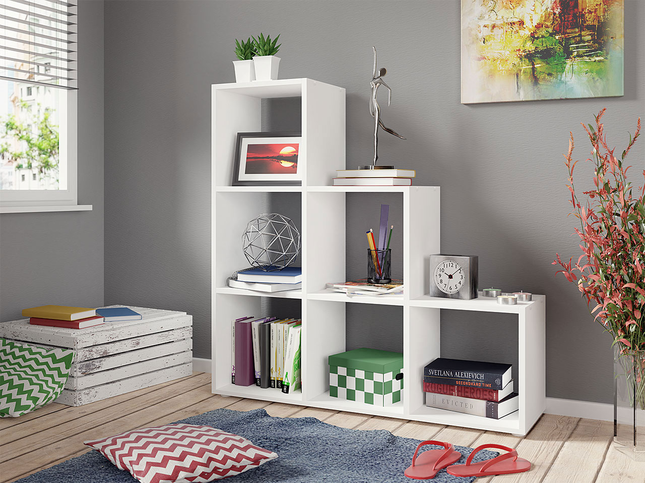 Estante Trio 011 Branco