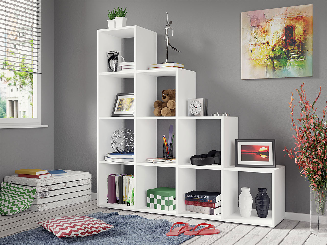 Estante Trio 013 Branco