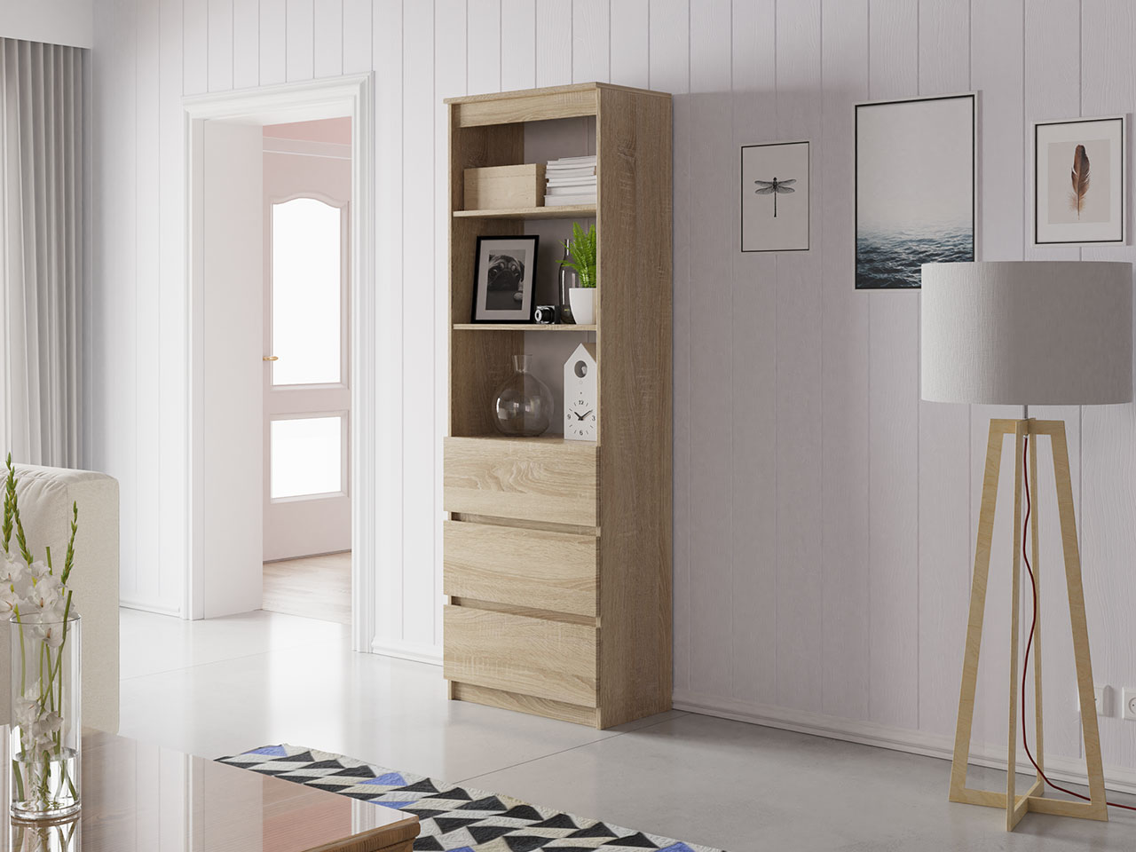 Estante Office Rs-60 Sonoma 
