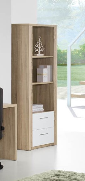 Elemento Gavetas Paris cor carvalho natural/branco