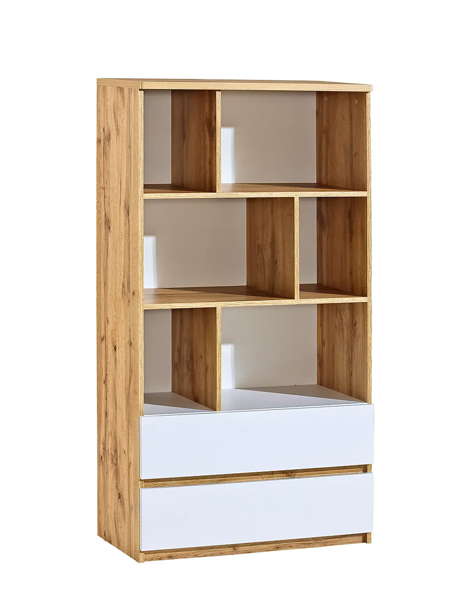 Estante 2 Gavetas Arca Branco