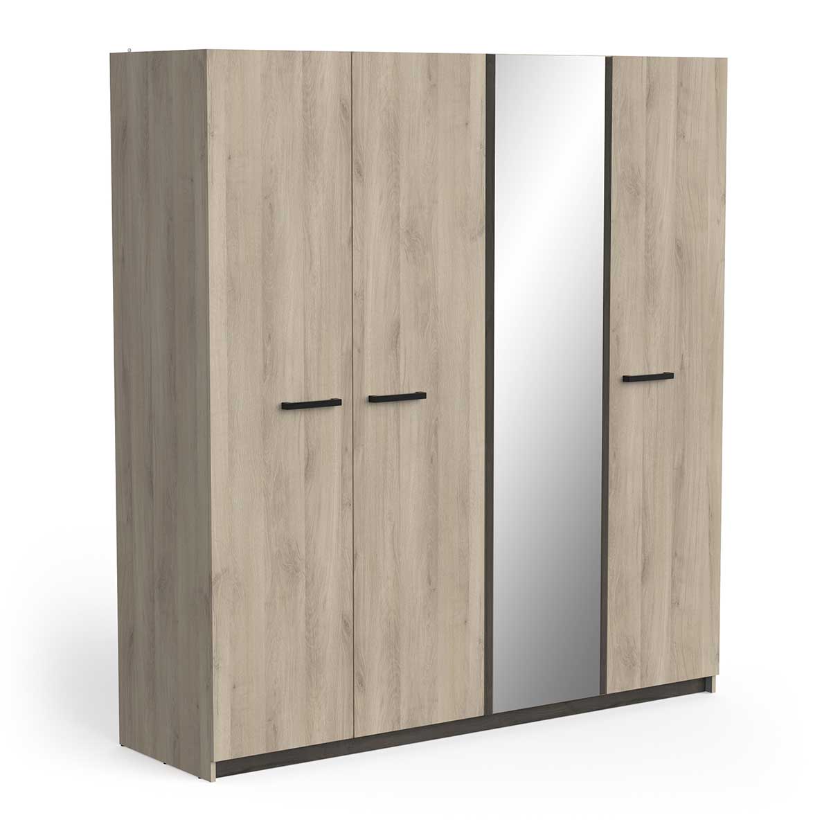Roupeiro Watson 180cm c/espelho Kronberg/Waterford