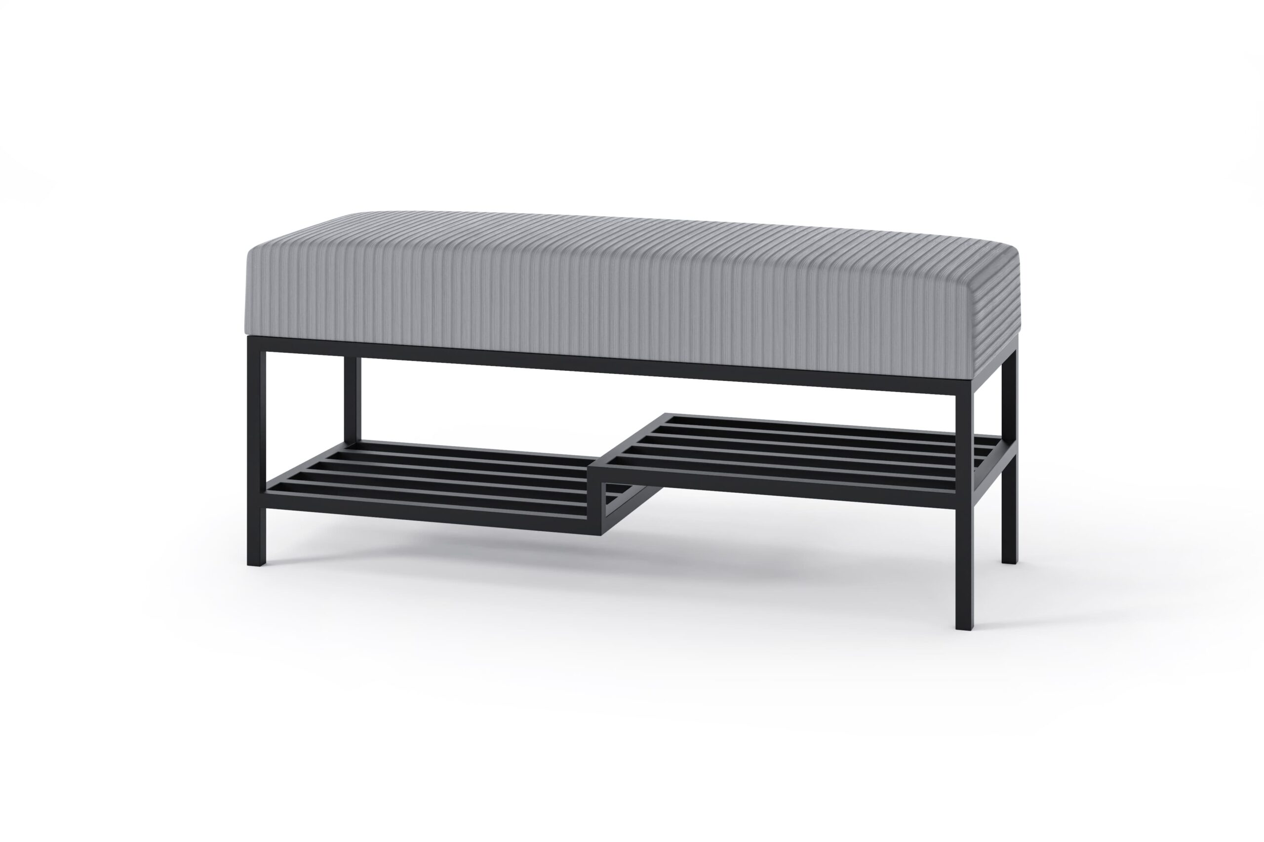 Banqueta Black LK2 Cinza 80cm