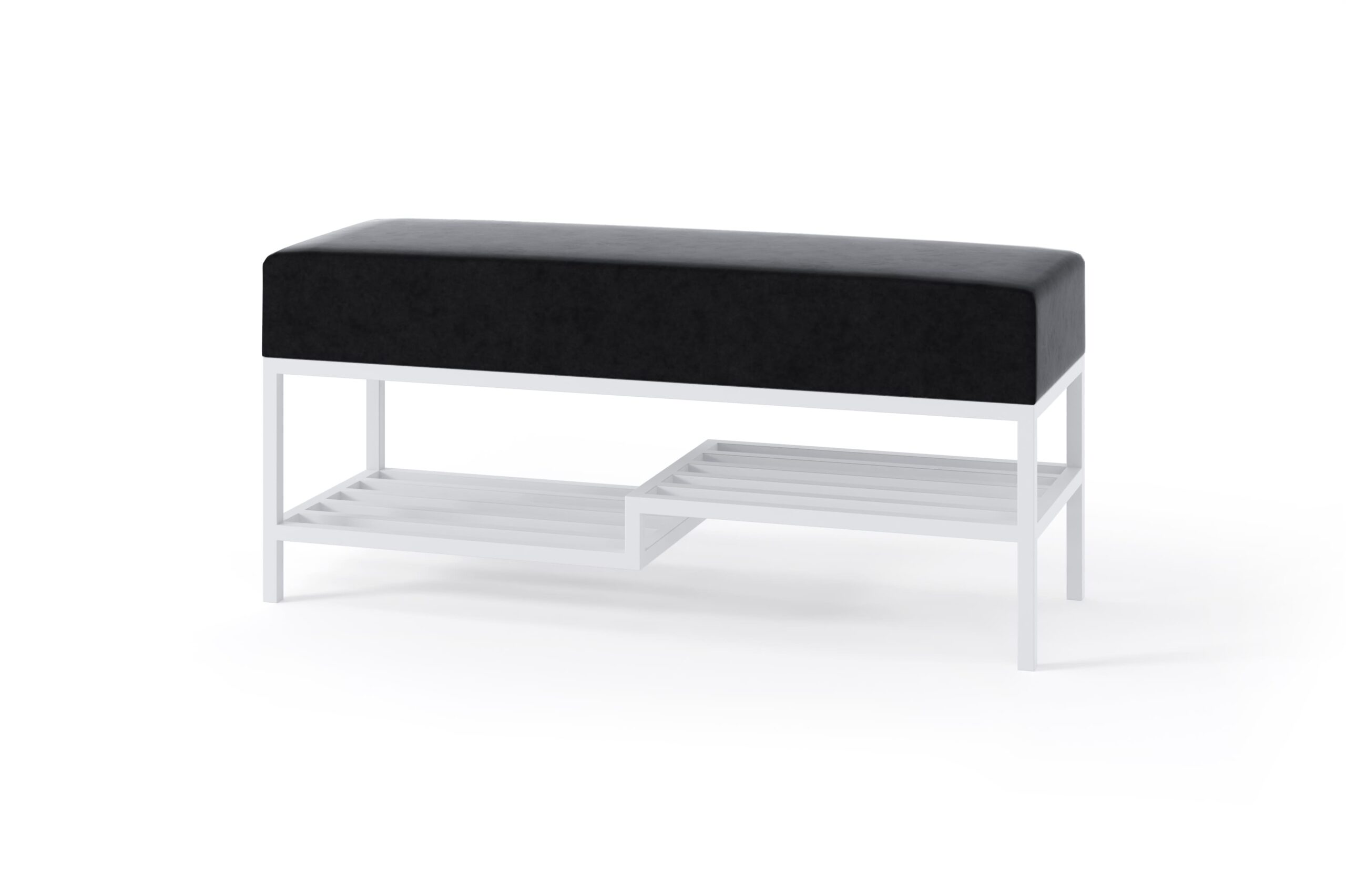 Banqueta White LK2 Preto 80cm
