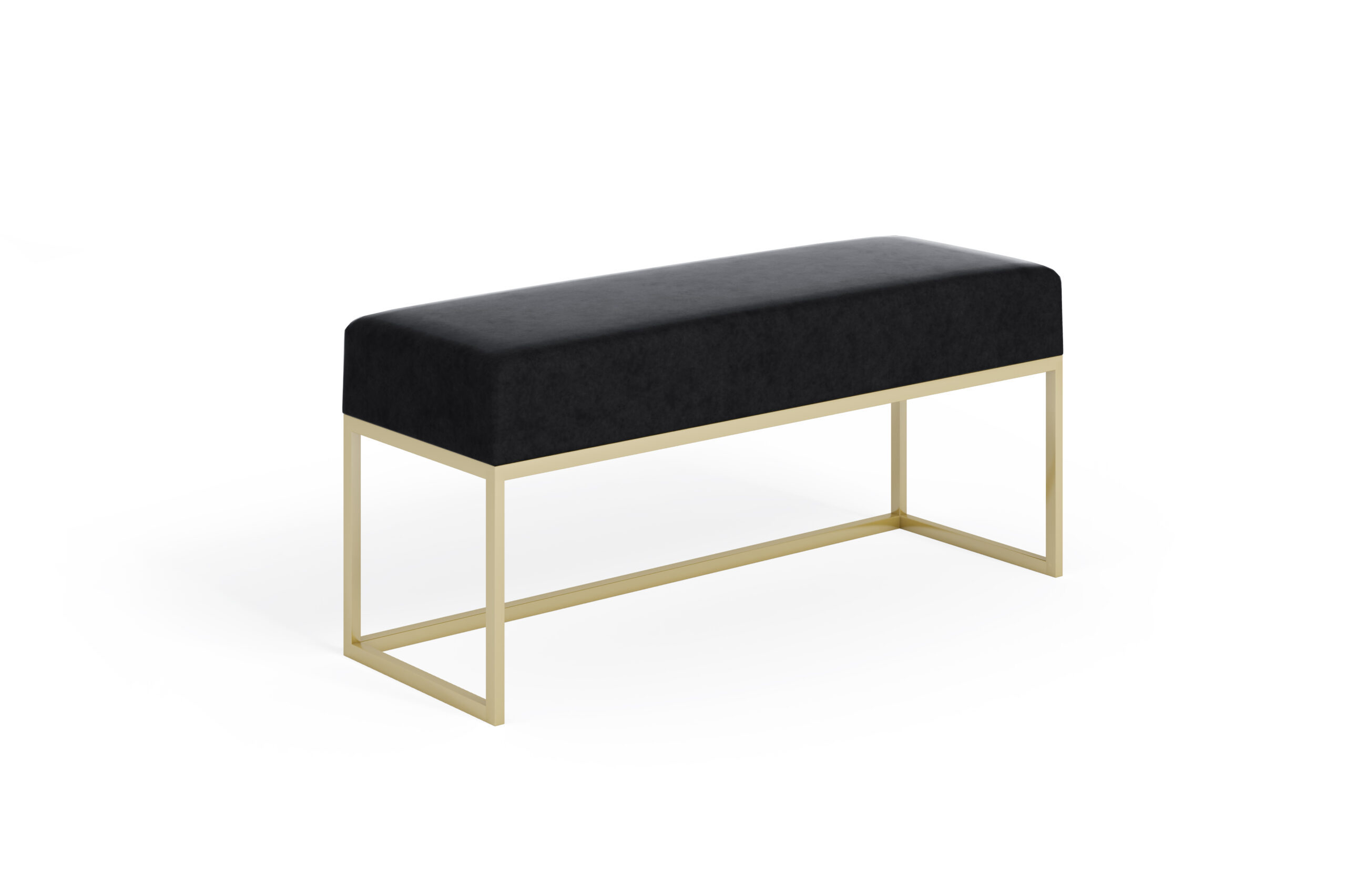 Banqueta Gold LK5 Preto 100cm