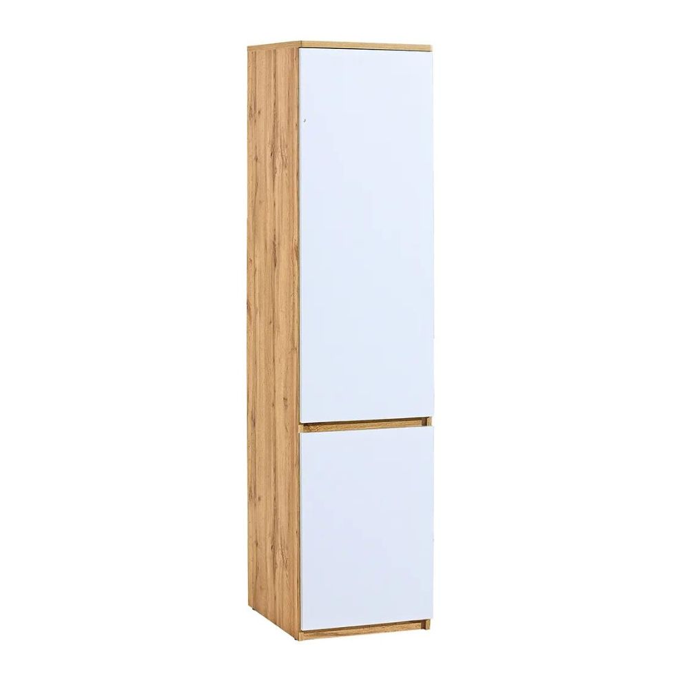 Roupeiro 2 Portas Arca Wotan/Branco
