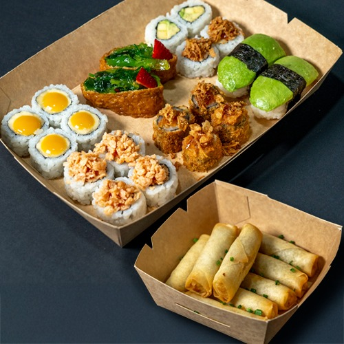 Combo Vegan 20 peças + Oferta 8 Harumakis