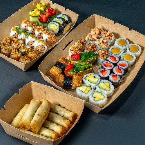 Combo Vegan 50 peças + Oferta 8 Harumakis