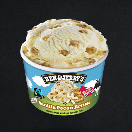 B&J Vanilla Pecan Brittle